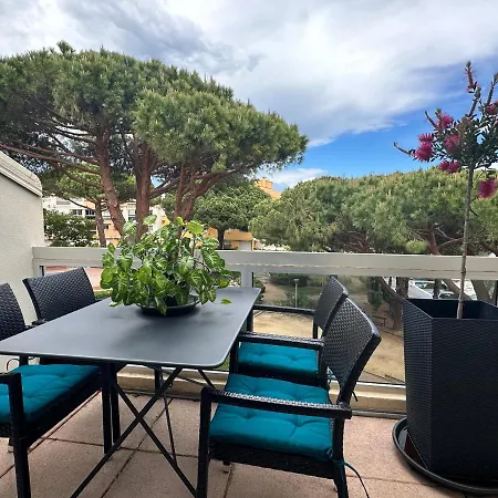 Duplex Meuble Avec Terrasse Dans Avec Piscine Agde