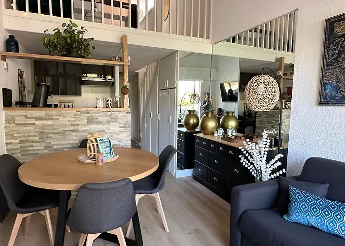 Apartment Duplex Meuble Avec Terrasse Dans Avec Piscine