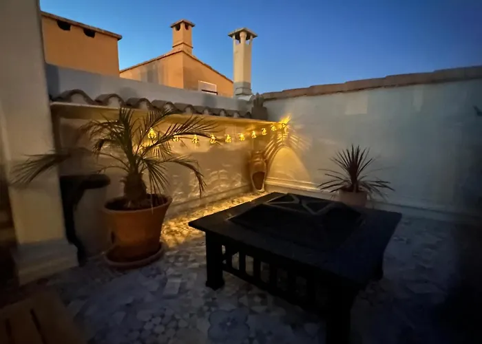 Apartment Duplex Meuble Avec Terrasse Dans Avec Piscine *